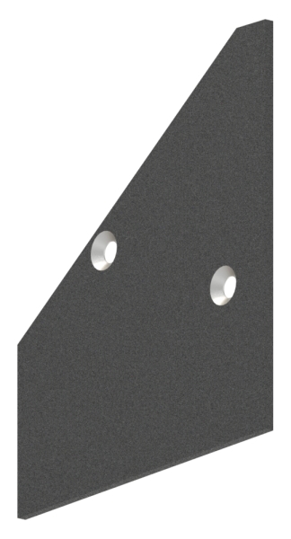 Endkappe Aluminium fuer Vordachprofil eleganza canopy rechts DB703-88-11VDE-EK-RE.DB703