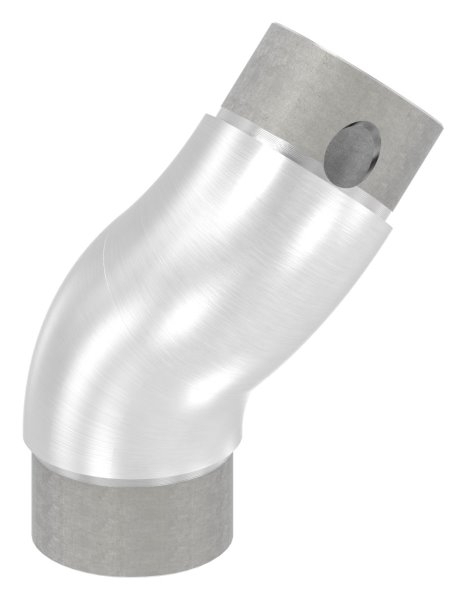 Rohrbogen verstellbar, für Rundrohr Ø 48,3x2,0 mm V2A