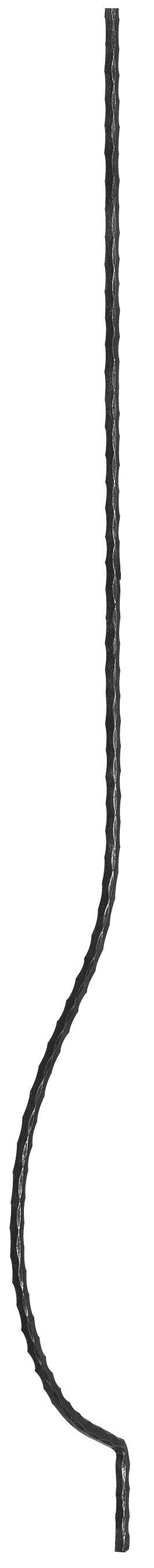 Bauchstab Laenge- 1500 mm Material- 12x12 mm Stahl S235JR- roh-30-1191.8