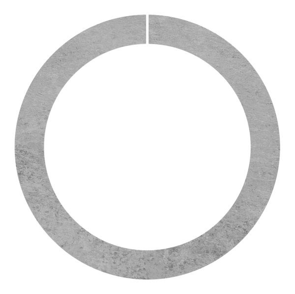 Ring | Material: 12x12 mm | Außen-Ø 108 mm | Stahl S235JR, roh