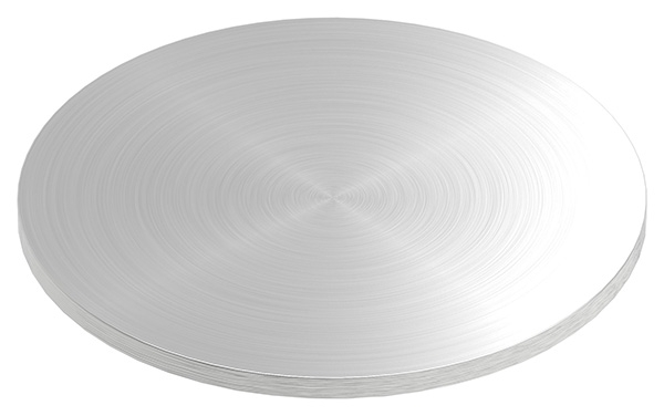 Ronde | Maße: Ø 100x4 mm | mit Rundschliff | V2A