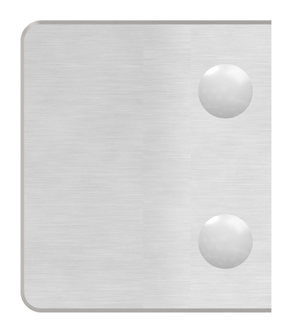 Glasklemme 60x70x45 mm AbZ fuer Anschluss flach V2A-10-3300ABZ.4