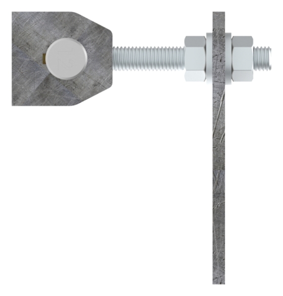 Torband M12, galvanisch verzinkt