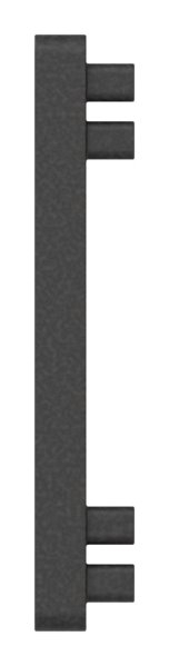1 Paar Gummis zu Glasklemme 45x45x26 mm AbZ fuer 10 mm Glas ESG-10-3010.0ABZ