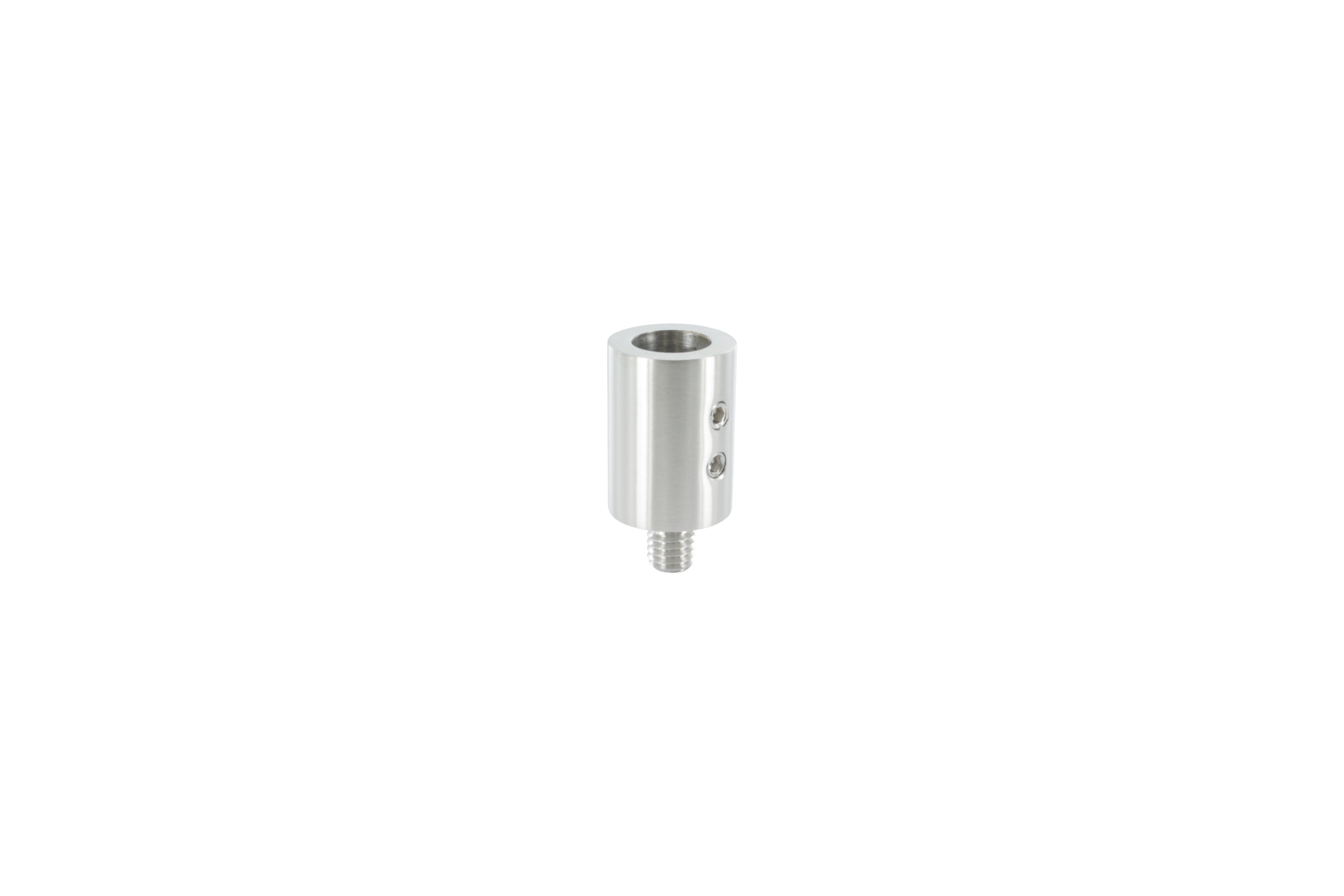 Handlaufhalterring für Rundrohr Ø 33,7 mm mit Steckstück V2A