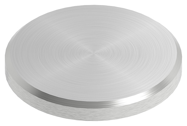Ronde | Maße: Ø 35x4 mm | mit Rundschliff + Fase | V2A