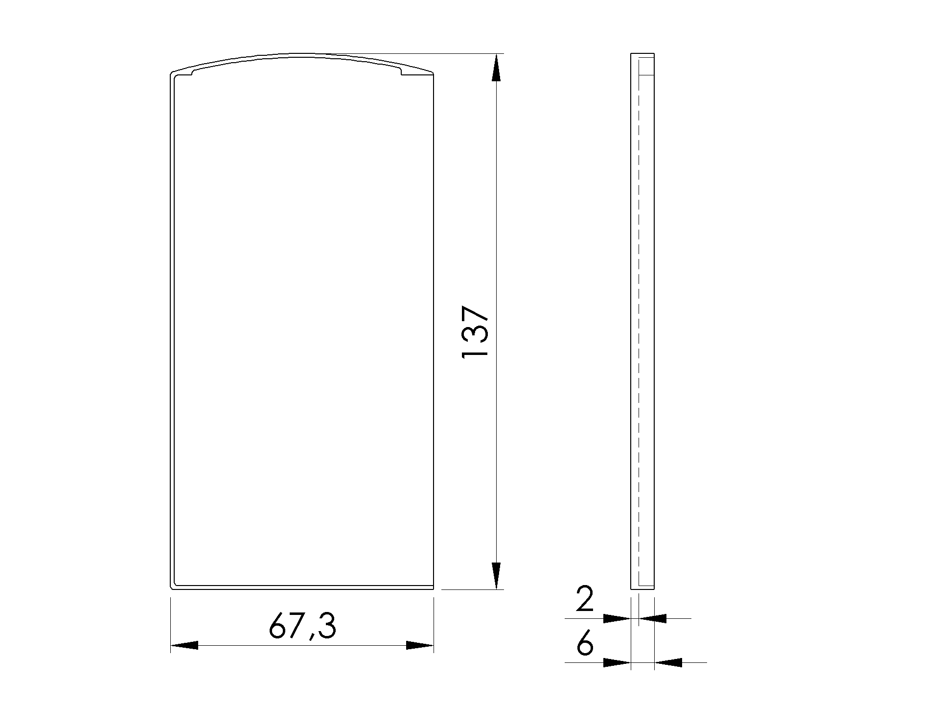 Endkappe Aluminium Satin-ELOX fuer Aluprofil Al-0005-UNO-S-E Treppen-89-11AL0035005UNOSE-A.4