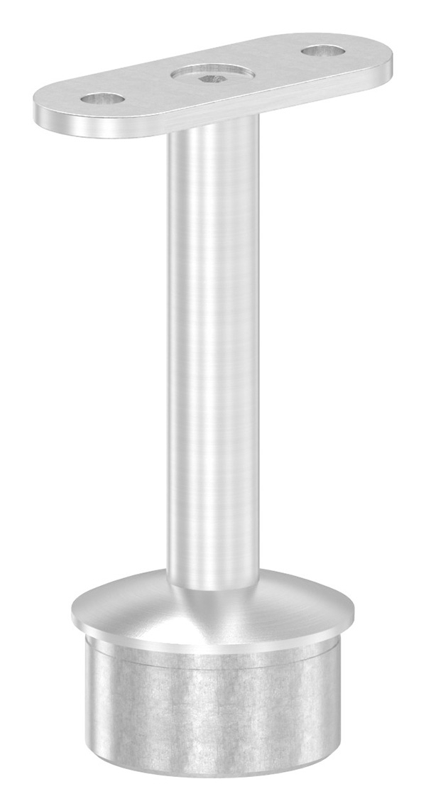 Stopfen für Rohr 42,4 x 2,0mm, Halteplatte: flach