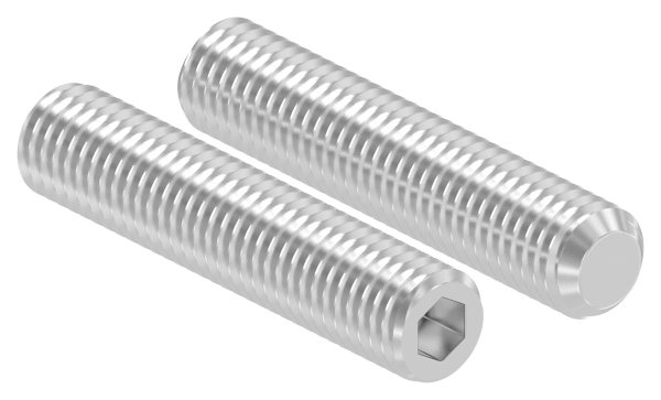 Gewindestift Edelstahl V2A M10x50 DIN 913 Kegelkuppe-10-6203M1050.4