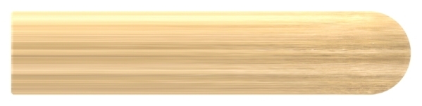Holzhandlauf Eiche Ø 42 mm- L = 200 mm- lackiert-88-11HHM.EI42