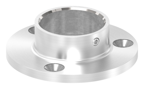 Bodenanker für Rohr 33,7mm, V2A