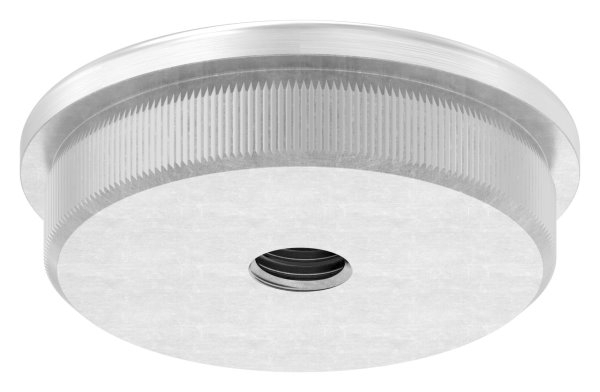 Endkappe Edelstahl V2A fuer Rohr Ø 42-4x2-0 mm- M8 Gewinde- gewoelbt- zum Einschlagen-11-5063.4