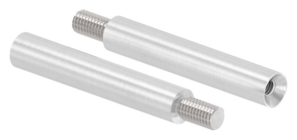 Edelstahl Traegerstift Ø 12 x 68 mm - M8 Aussen- - M6 Innengewinde -V2A-88-1150236-240-68.M6