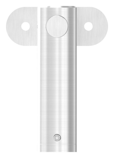 Handlaufhalter mit Halteplatte für flachen Anschluss V2A