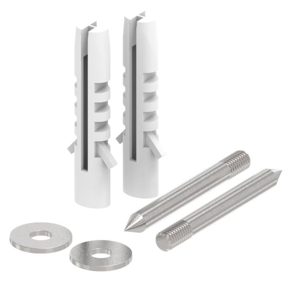 Hausnummer 1 - klein - Masse- 110 mm x 150 mm - V2A-11-8051.4