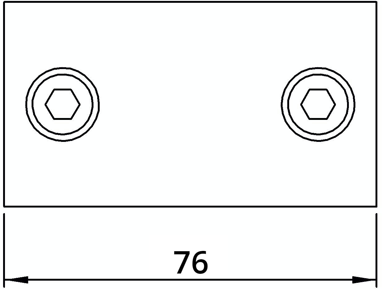 Rohrverbinder - Verlaengerungsstueck aussen - 149S17 - 17-2 mm - 3-8- - Feuerverzinkt u. Elektrogalvanisiert-149S17