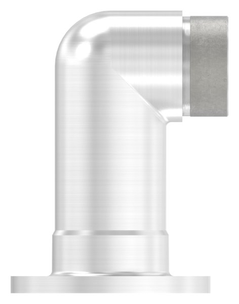 Wandhalter 90° lang für Rundrohr Ø 42,4x2,0 mm | V2A