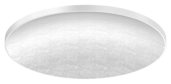 Klöpperboden | Ø 60,3x2,5 mm | gewölbt | einseitig geschliffen | V2A