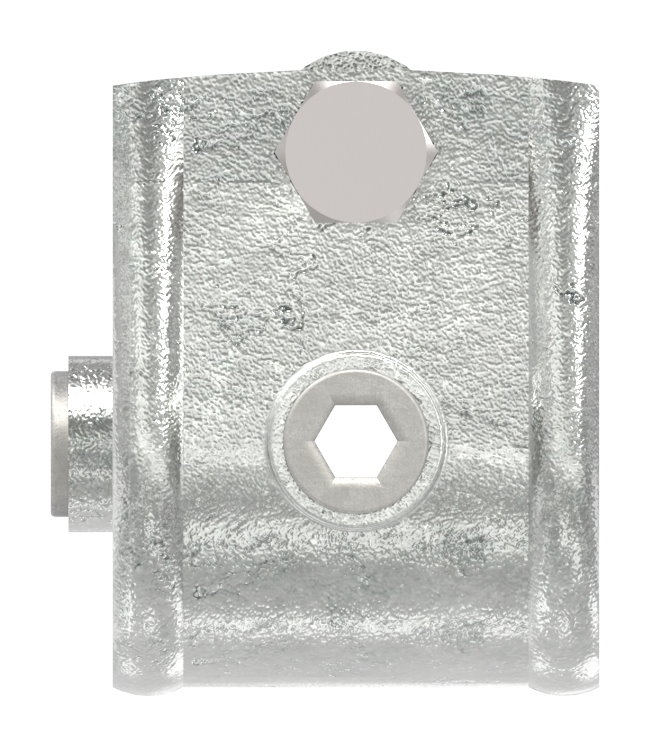 Rohrverbinder | T-Stück offen | 135C42 | 42,4 mm | 1 1/4" | Feuerverzinkt u. Elektrogalvanisiert