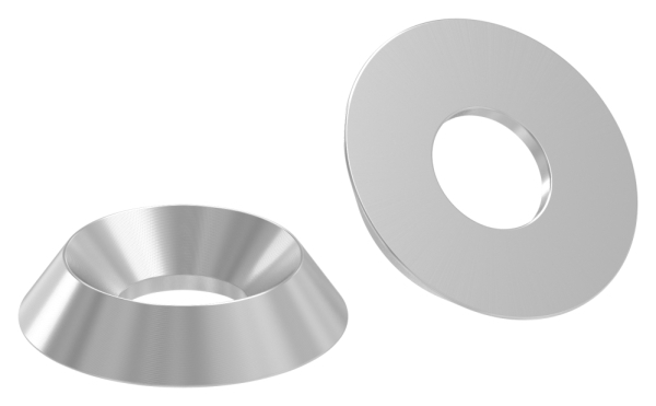 Schraubenrosette Edelstahl V2A fuer Senkschrauben M5 DIN 7991 - ISO 10642-88-1158328-240.5