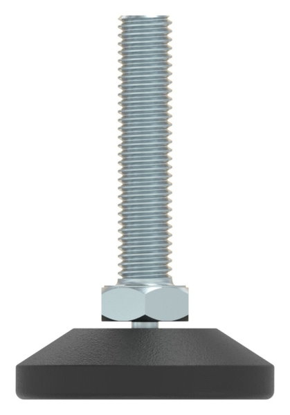 Justierschraube mit Innensechskant Fuss-Ø 38mm, M8 x 40