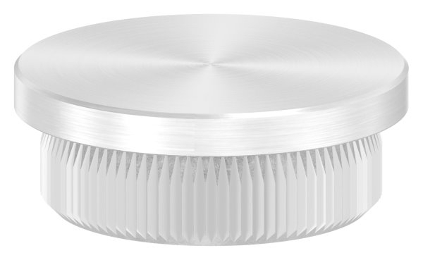 Rohrstopfen für Ø 26,9x2,0 mm flach 	zum Einschlagen | V2A