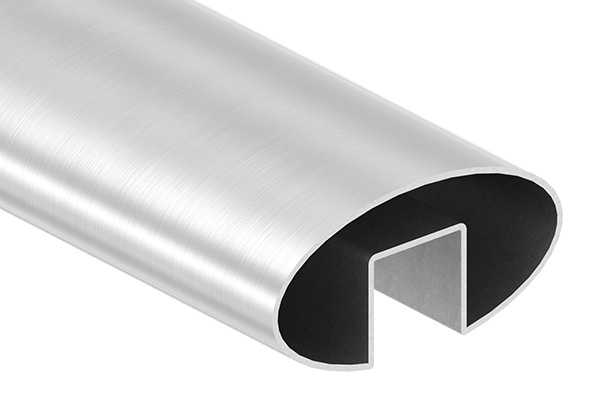 V2A - Ovalnutrohr 80x40x1,5 mm L=6mtr. Edelstahl