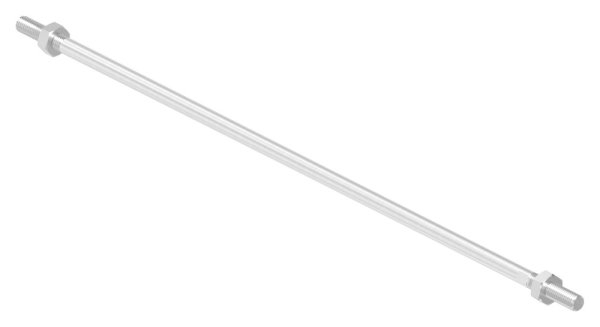 Zugstange Edelstahl V2A L = 1090 mm Gewinde M10 Links-Rechtsgewinde-88-1150640-240-ZS.1090