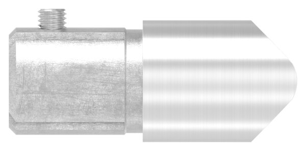 Anschlussstueck 90 V2A fuer Rohr Ø 33-7 mm mit Klemmschraube-11-3658.4-STUeCK