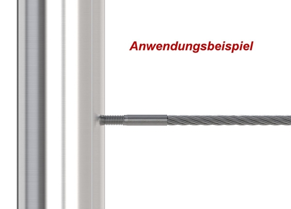 Edelstahlseil 7x7 - flexibel - Ø 8 mm - Preis pro Meter - V4A-11-2803.1