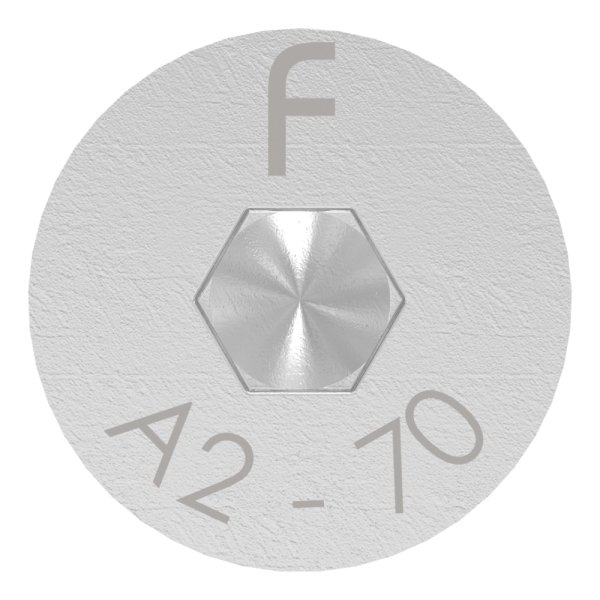 Senkkopfschraube M6 x 16 A2 ISO 10642