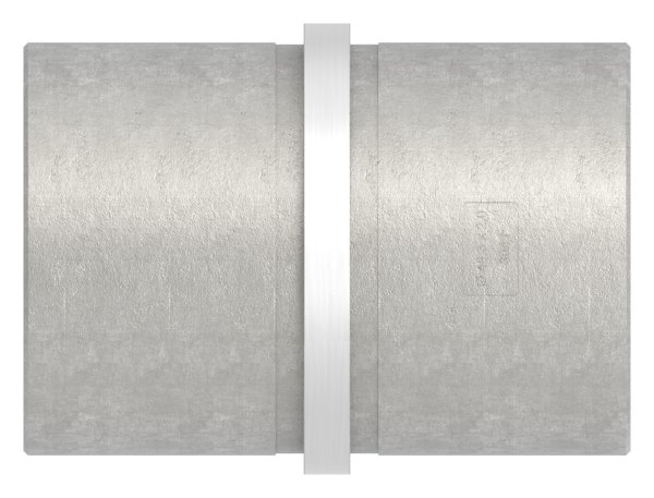 Rohrverbinder V2A fuer Rohr 48-3 x 2-0 mm- L 65 mm mit Mittelsteg-11-3372.4