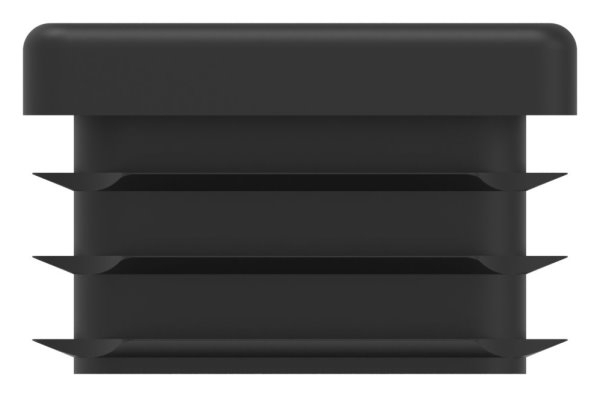 Kunststoffkappe für Rechteckrohr 40x30mm