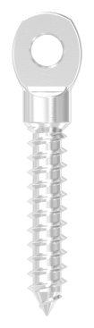 Augenschraube mit Holzgewinde M8 V4A