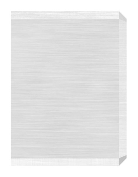 Wandbefestigung für Quadratrohr 30 x 30mm
