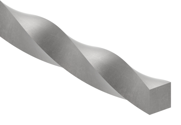 Vierkanteisen Stahl roh 14 x 14 mm L = 3000 mm durchgehend gedreht-88.116019