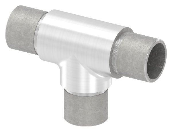T-Stück egal, für Rohr 26,9 x 2,0mm, V2A