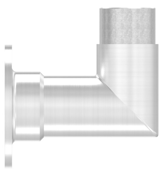Wandhalter 90°  für Rohr 42,4 x 2,0 mm | V2A