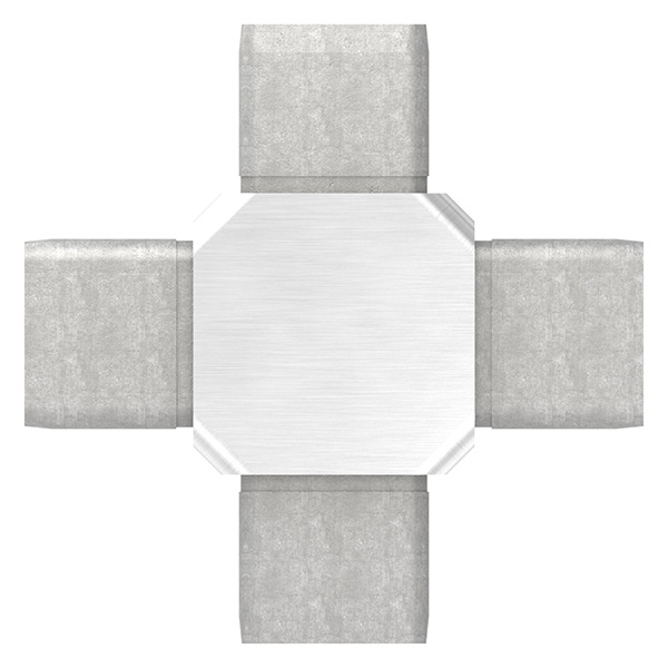 Kreuzstueck V4A 40x40x3 mm zum Stecken-88-1110164040.3