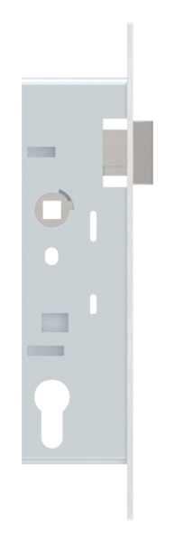 Rohrrahmenschloss verzinkt mit Dornmass 40mm- mit Anti-Panikfunktion E- DIN links-88-1160103-AP-E.L