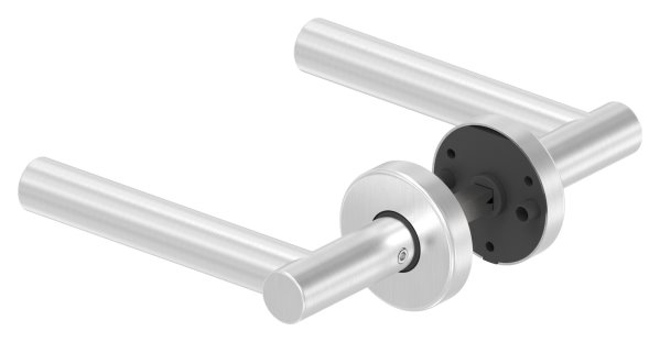 Tuerdruecker-Paar Edelstahl V2A 8 mm Drueckerstift drehbar-11-3964.4