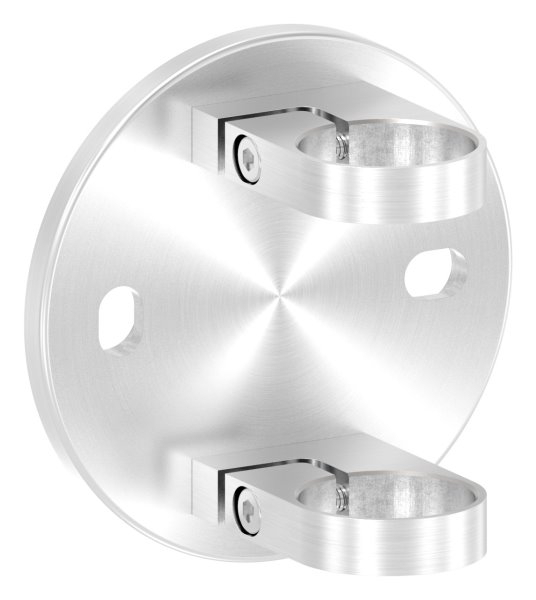 Wandbesfestigung Ø 150 mm fuer Gelaenderpfosten Ø 48-3 mm - V2A-11-3067.4