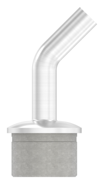 Handlaufstütze aus einem Stück 135° gebogen mit In