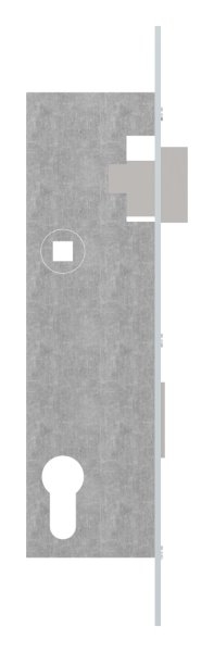 Rohrrahmenschloss verzinkt- Abstand 92 mm- Dornmass 40 mm-11-3925.7