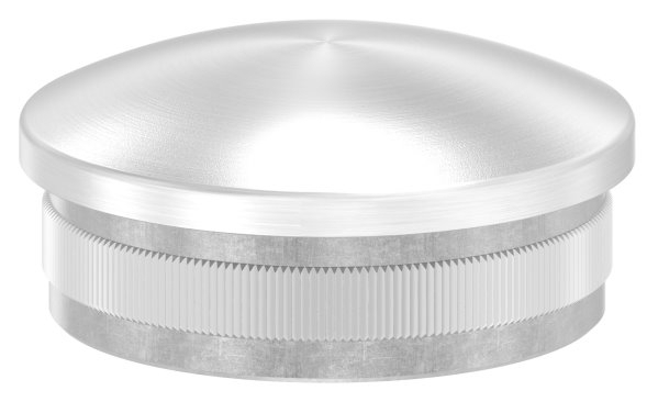 Rohrstopfen fuer Ø 48-3x2-0 mm leicht gewoelbt zum Einschlagen V4A-11-5212.1