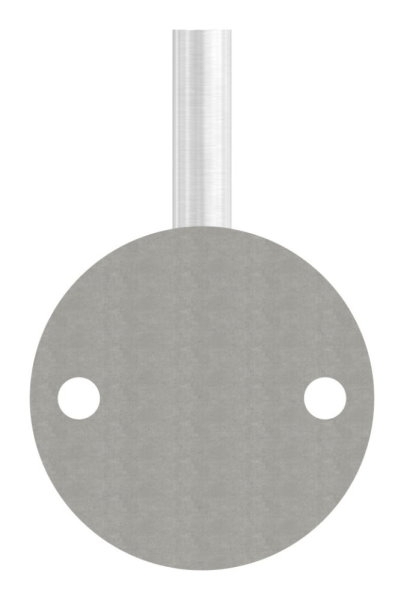 Handlaufhalter V4A Ronde Ø70x4 mm Buegel Ø12 mm Wandabstand 80 mm zum Anschweissen-88-1150300-V4A-G.V