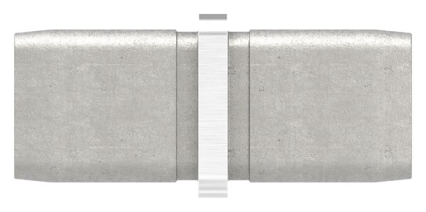 Steckverbinder V4A fuer Rohr 25x25x2 mm gerade-88.1110102525