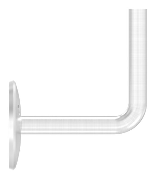Handlaufhalter mit Ronde 58x4 mm zum Anschweißen V2A