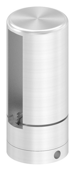 BRENK-fix® Grundhalter für Flachstäbe 50 x 10mm, ALU