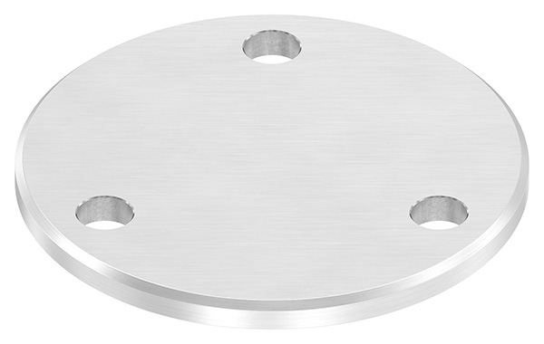 Ankerplatte Masse- 100x6 mm Laengsschliff - Fase V2A-11-2285.4